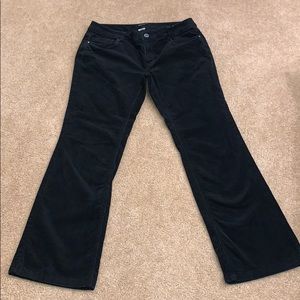 White House Black Market Corduroy Black Jeans